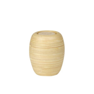 Bamboo animal urn